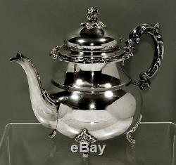 Japanese Sterling Silver Tea Set c1940 SIGNED