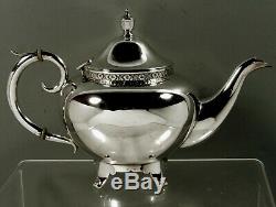 Japanese Sterling Silver Tea Set c1950 Signed