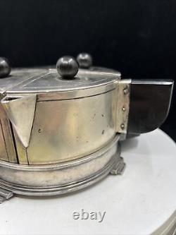 Jean G. Theobald International Silver Co Modern Wilcox S P Co 7030 Tea Set