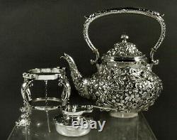 Jenkins & Jenkins Sterling Tea Set c1895