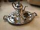 King Edward Silver Plate Tea/coffee Set Silverplate Vintage