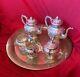 Kirk Repoussee 5 Piece Sterling Coffee Tea Set #474 Not Monogrammed