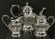 Kirk Stieff Sterling Silver Tea Set Hand Chased 50 Oz