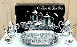 Leonard Silver Mfg. Coffee And Tea Set