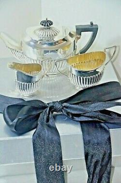 Lovely Birks Sterling Silver Tea Set Bachelor Tea Set Vintage Hallmarked