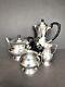 Mid-century Silver Plate Four Piece Tea Set, Garrard & Co, London, C. 1950s/60s