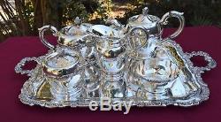 Made in Peru by Welsch Sterling Tea/Coffee 5 Piece Set (All Sterling)