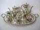 Magnificent Mexican Sterling Silver 6 Piece Tea Set