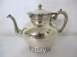 Magnificent Mexican Sterling Silver 6 Piece Tea Set