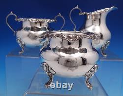 Melrose by Gorham Sterling Silver Tea Set 7pc #1141-#1147 (#8174) Rare Find