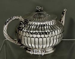 Mexican Sterling Silver Tea Set c1945 Sanborns SPANISH COLONIAL