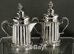Mexican Sterling Tea Set TANE COLONIAL STYLE WEIGHS 66 0Z