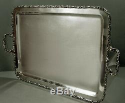 Mexican Sterling Tea Set Tray c1950 Juventino Lopez Reyes