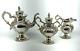 Mulford & Wendell Antique 3 Piece Coin Silver Tea Set, Gently Used