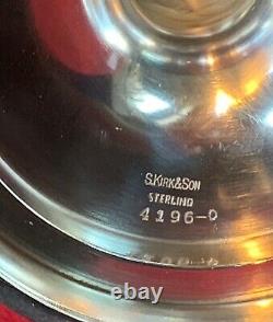 Old Maryland Engraved Sterling Silver 4 Piece Tea Set No Monos #4196 O