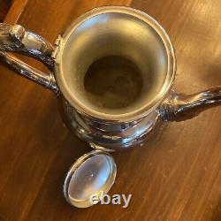 Outstanding Silver Plate 6 Piece Quality Tea Set NO MONO