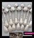 Puiforcat Antique 1880s French Sterling Silver Tea/coffee Spoons Set 12pc 297g