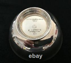 Paul Revere by Tuttle Sterling Silver Tea Set 3 Piece Vintage