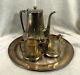 Rare 4 Pc Set Mulholland Silver Plate Coffee Tea Set With Tray