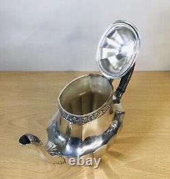 RARE Vintage Sheffield 1936 Coronation Community Silver Plated 3 Piece Tea Set