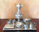 Rare Antique Silver Samovar Tea/coffee Pot Set By Vartan A. O. (14 Pieces)