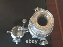 Rare Antique Silver Samovar Tea/coffee Pot Set By Vartan A. O. (14 Pieces)