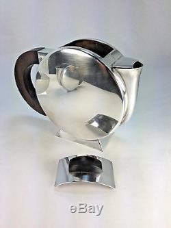 Rare Art Deco Christofle 6 Pc Silver Plated Tea/Coffee Set 1935 C. Fjendingstad
