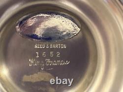 Reed Barton 7 Piece Silverplate Tea Set Excellent Condition with Water Pitcher