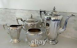 Reed & Barton 7010 4-Piece Silverplate Tea/Coffee Set