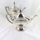 Reed & Barton Art Deco Silverplate Epns Coffee Tea Set Monogram S