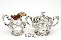 Reed & Barton Francis I, 5 Piece Sterling Silver Tea/Coffee Set 142 Troy ounces