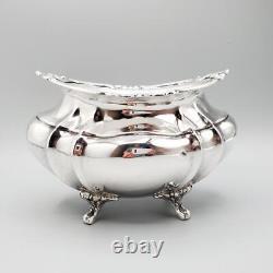 Reed & Barton Hampton Court Sterling 5 PIECE Tea Set 1941 Acanthus Scroll