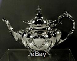 Reed & Barton Sterling Tea Set 1949 Hampton Court No Mono