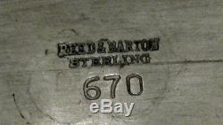 Reed & Barton Sterling Tea Set c1940