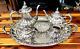 Reed & Barton Tea Coffee Silverplate Holiday Set #7050