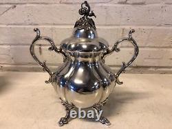 Reed & Barton Winthrop Silver plate 5 Piece Tea set