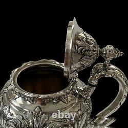 Reed and Barton 6000 Renaissance 3-Piece Silver Plated Tea Set Polished