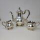 Reed And Barton Silver Coffee/tea Set Hand Regent Pattern 5600 Creamer And Sugar