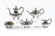 Reed And Barton Victorian 5 Piece Silver Plate Tea And Coffee Set #6710