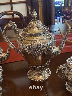 Rennaissance Coffee And Tea Set Silver Plated