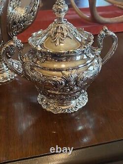 Rennaissance Coffee And Tea Set Silver Plated