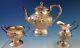 Repousse By Kirk Sterling Silver Tea Set 3pc #184af (#1989)