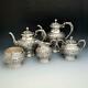 Repousse By Kirk Stieff 5pc Sterling Silver Tea Set #474f Rare! Ca 1925-1932
