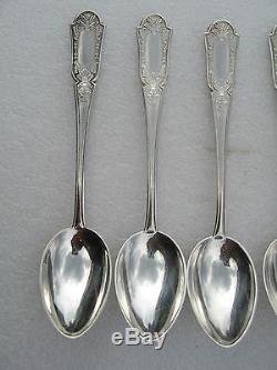 Russian Silver 875 Tea Spoons Set (6 items) 156 gr