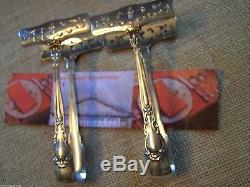 SET OF 2 GORHAM CHANTILLY STERLING TEA SANDWICH or CAKE TONGS No Monos MINTY