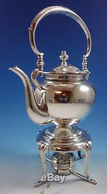 San Marco by Camusso Sterling Silver Tea Set 7pc with Rectangular Tray (#1837)