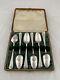 Set Of 6 Sterling Silver Tea Spoons Picture Backs C1770 Elizabeth Tookey London