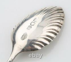 Set of 12 Sterling Silver Tea Spoons By Goldsmiths & Silversmiths Co. Ltd & Case