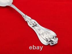 Set of 6 Antique Whiting Sterling Silver Violet Large Teaspoons QM-19