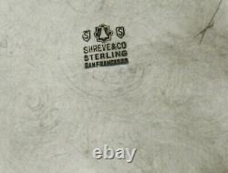 Shreve & Co. Sterling Tea Set c1910 ART DECO